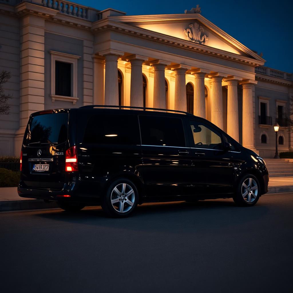 Mercedes V-Class Mini Van — 1 – 6 Passengers